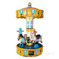 Coins Fairy World Carousel Kiddie Ride With Music , Glaring Lights Hr-qf009